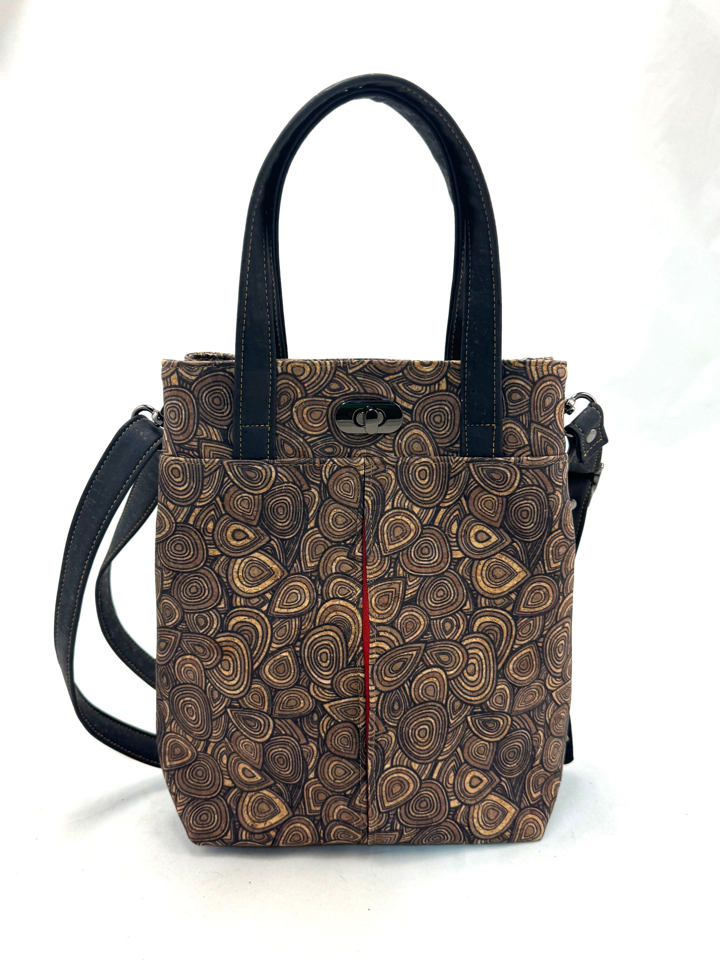 Brown Print Elise