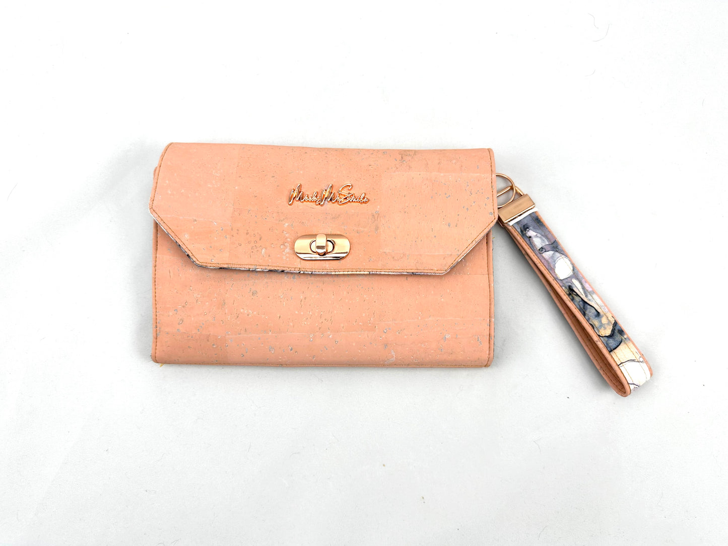 Madeline Wallet Crossbody- Pink