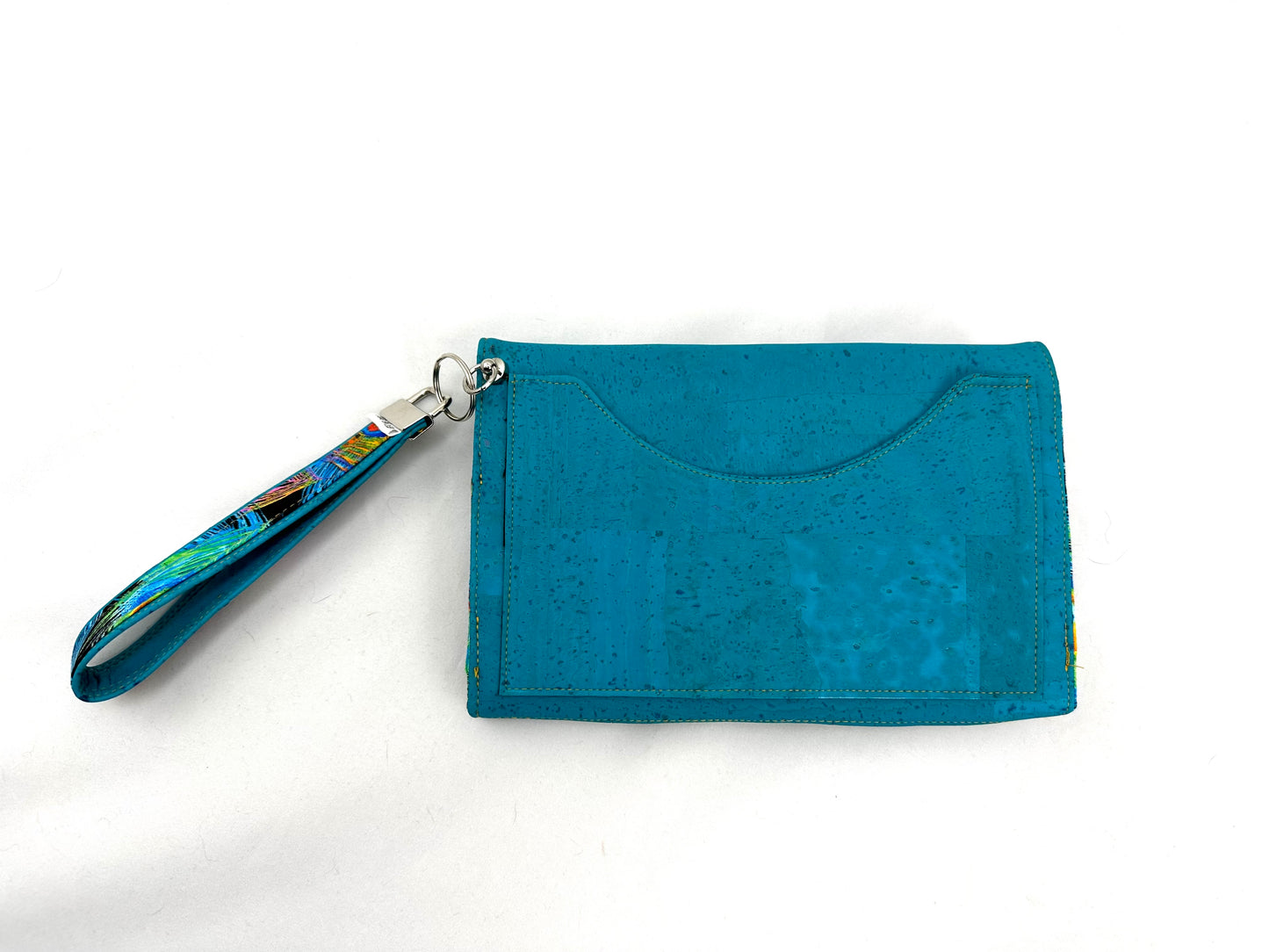 Madeline Wallet Crossbody- Blue