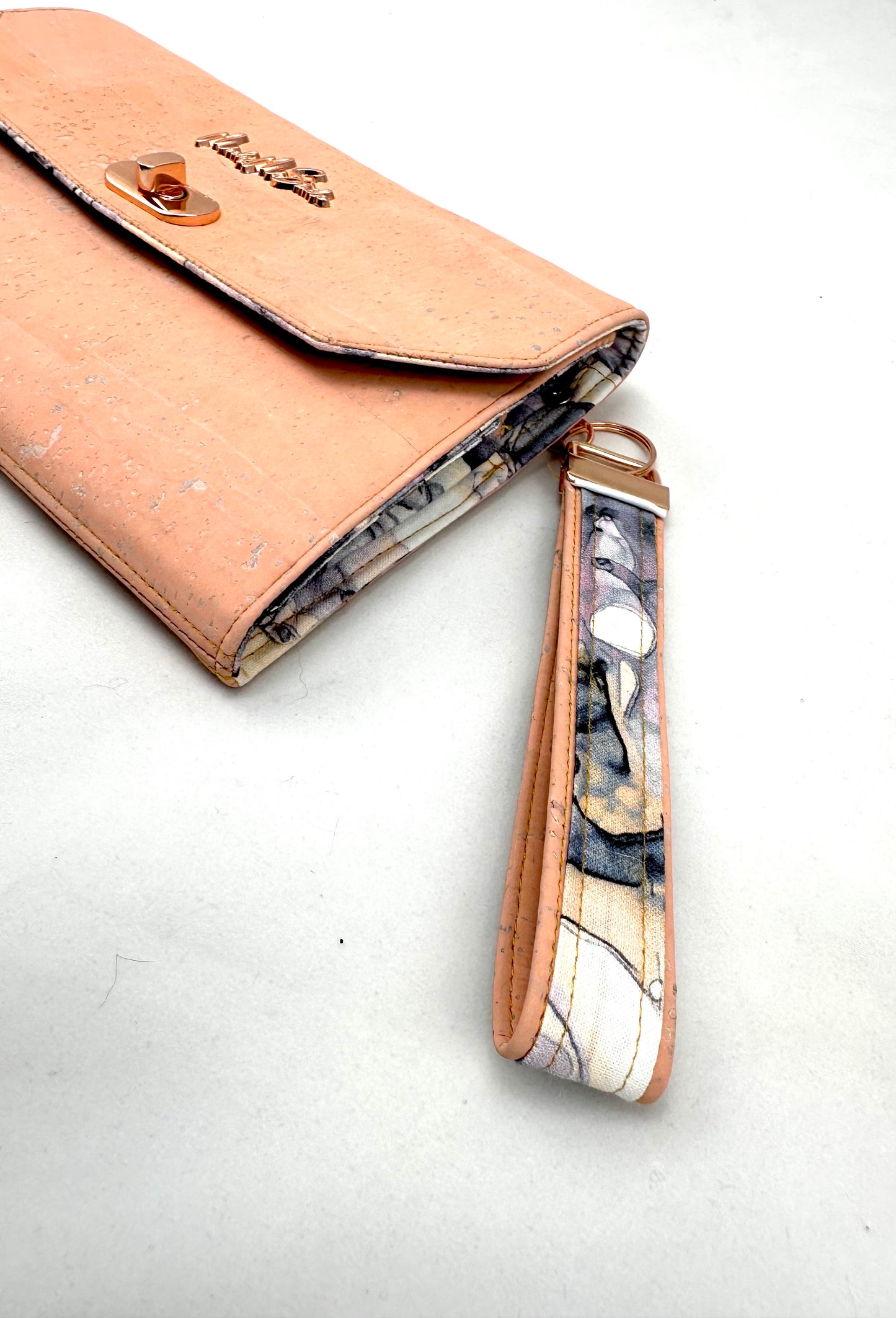 Madeline Wallet Crossbody- Pink