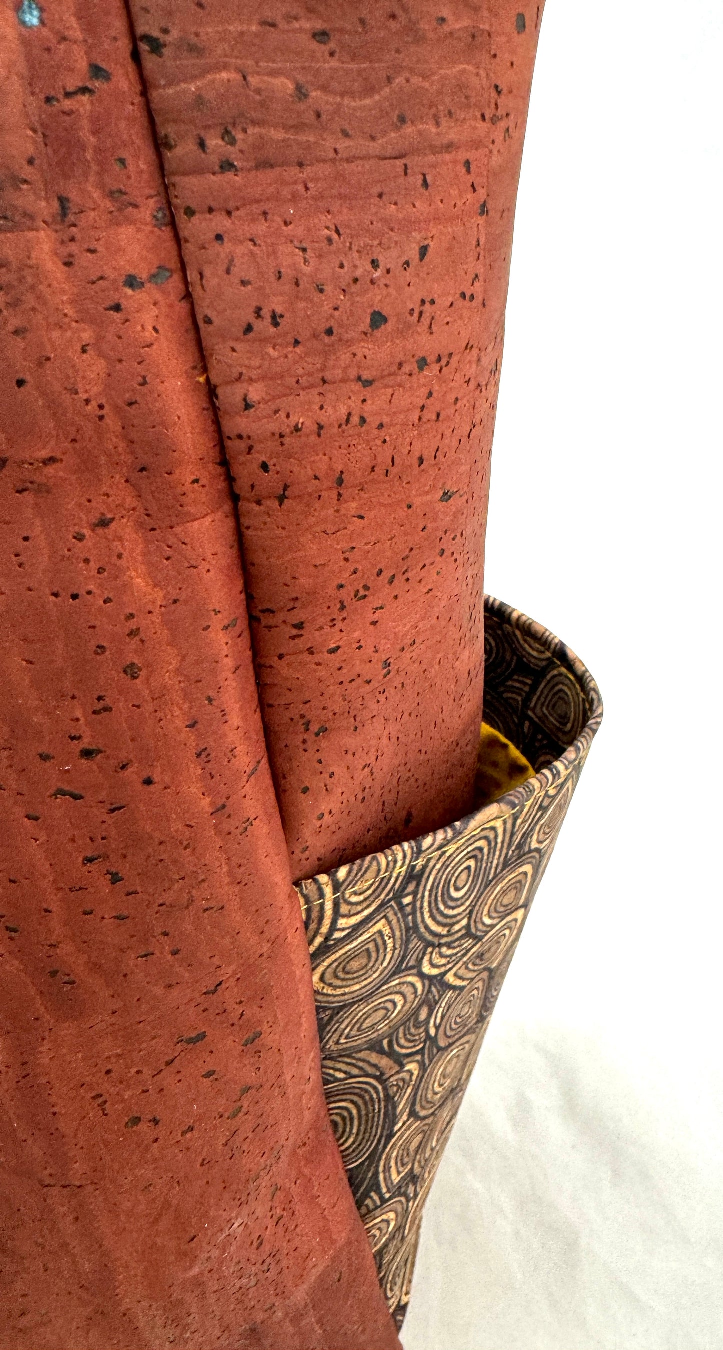 Temesha Large Tote- Brick Red
