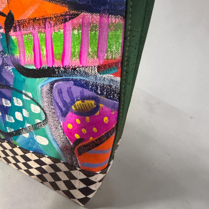 ART TOTE BAG GREEN