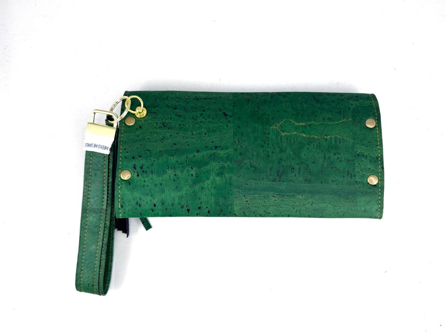 Franchescia Slim Wallet- Grass Green