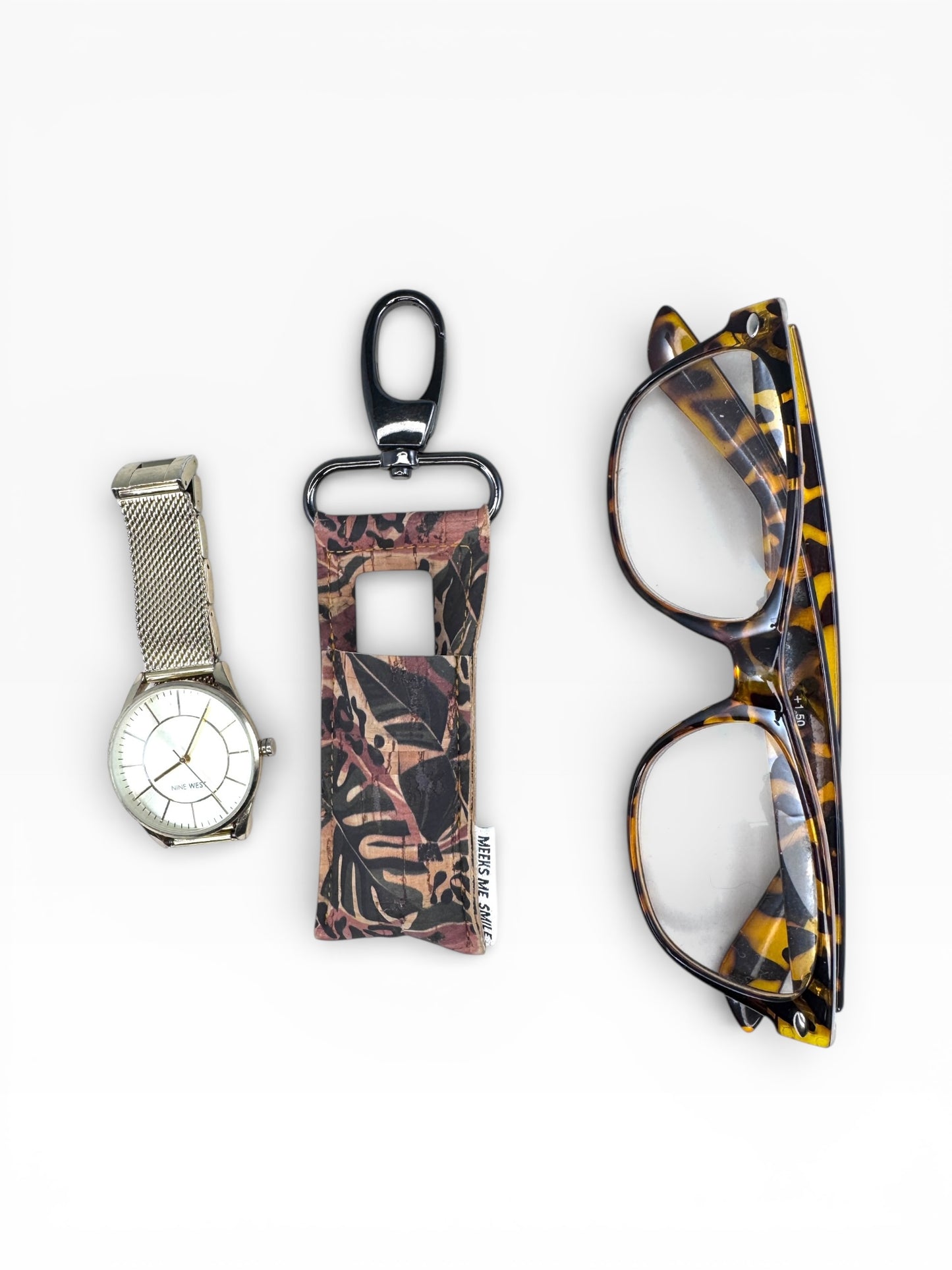 Lip Balm Holder- Palm Leaf