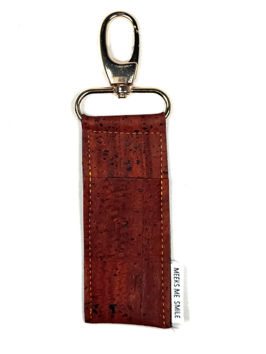 Lip Balm Holder- Brick Red