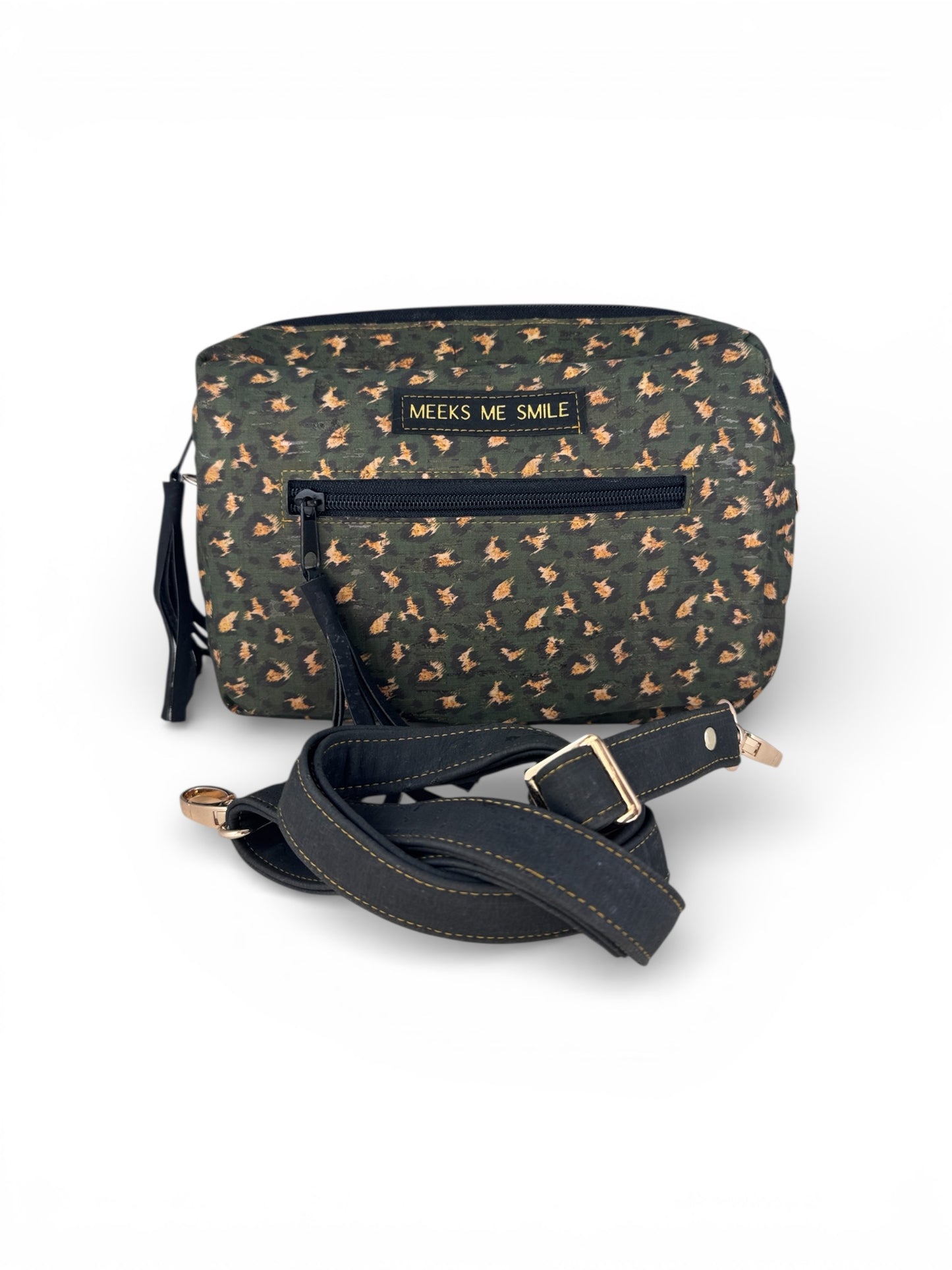 Nika-Green Leopard Print