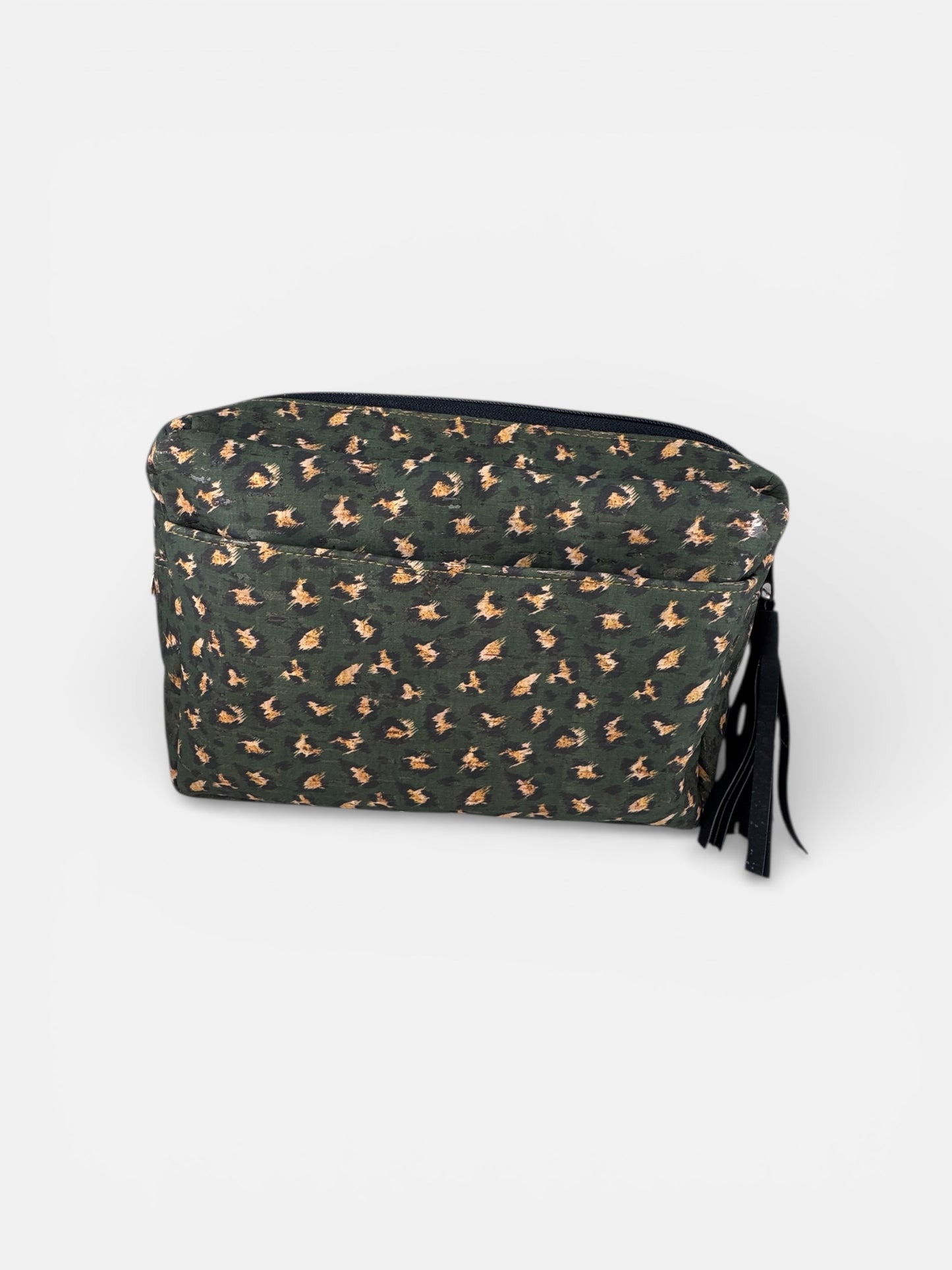 Nika-Green Leopard Print