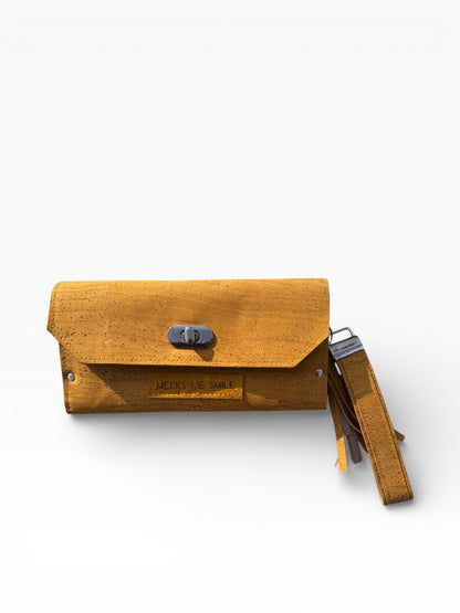 Franchescia Slim Wallet- Mustard Yellow