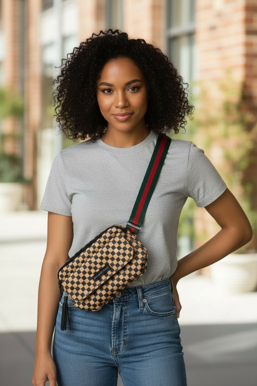 Deshon Sling Bag- Natural