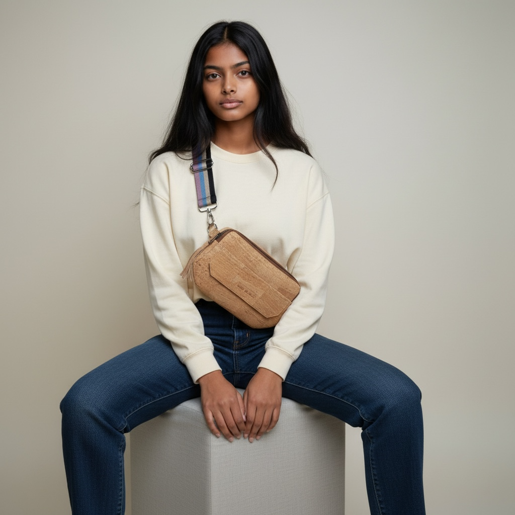 Deshon Sling Bag- Natural