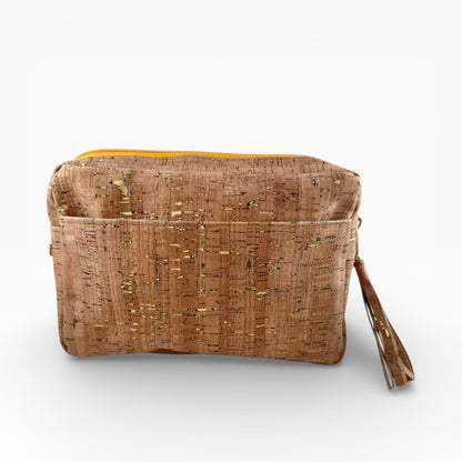 Nika Crossbody- Natural with Gold