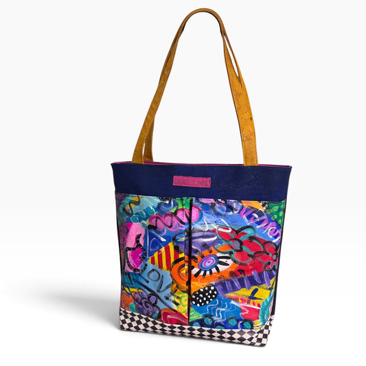 Wearable Art Work Tote