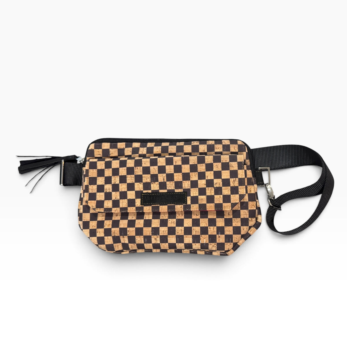 Deshon Sling Bag- Checkered
