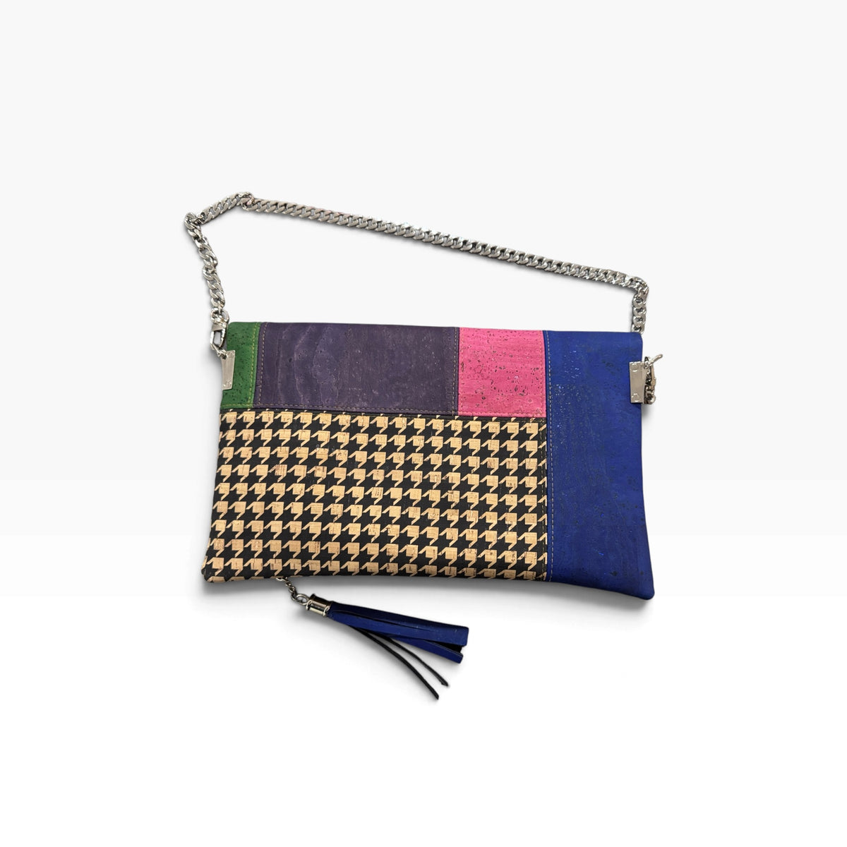 Patchwork Fold over Clutch