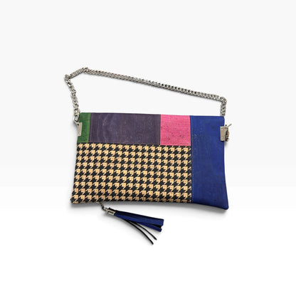 Patchwork Fold over Clutch