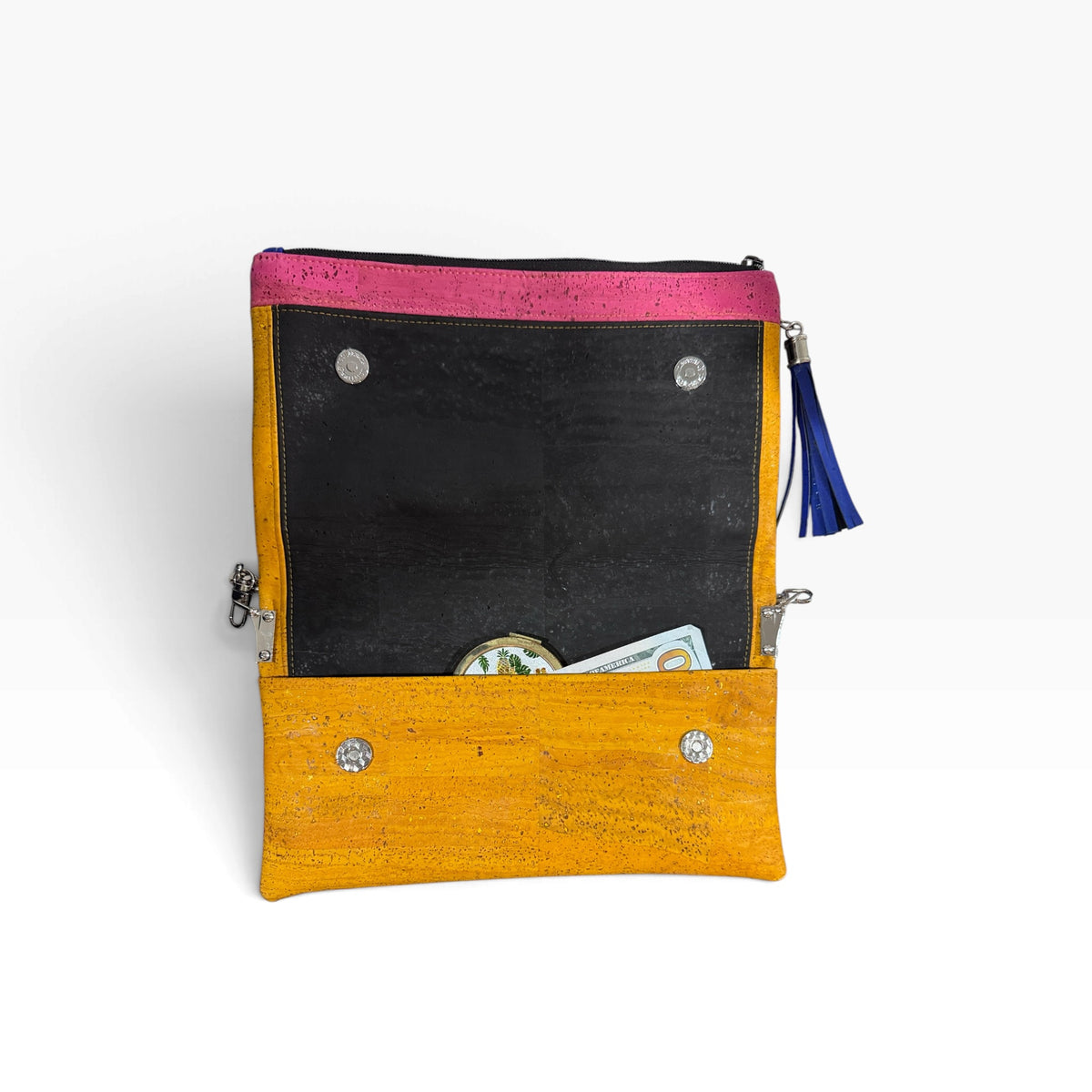 Patchwork Fold over Clutch