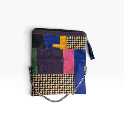 Patchwork Fold over Clutch
