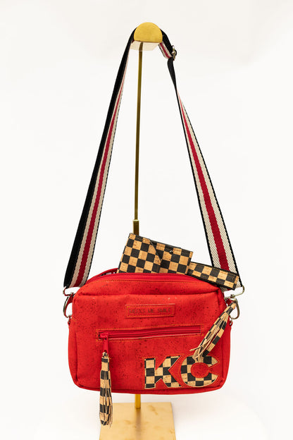 Red KC Nika Crossbody