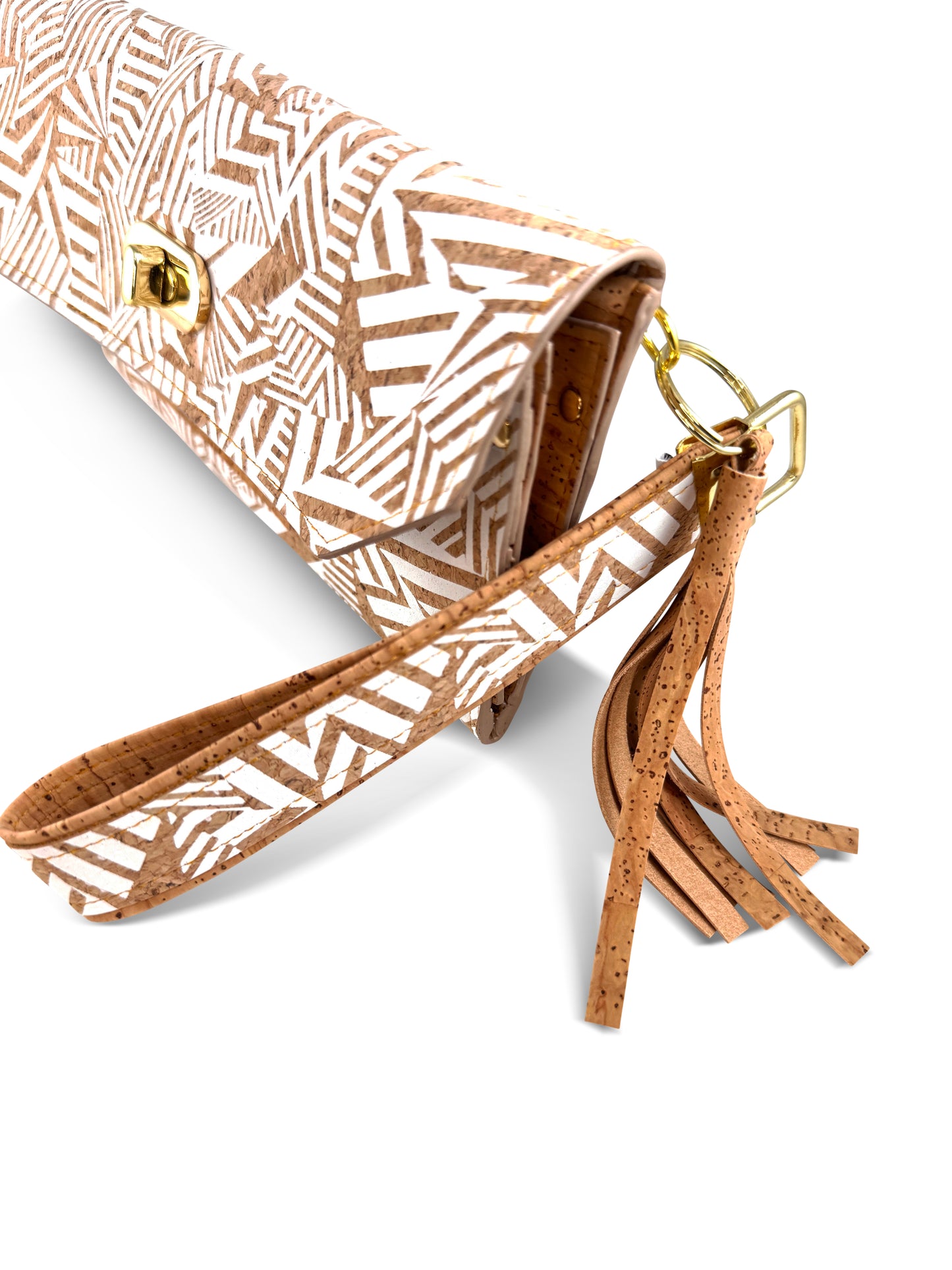 White Pattern  Franchescia Wallet