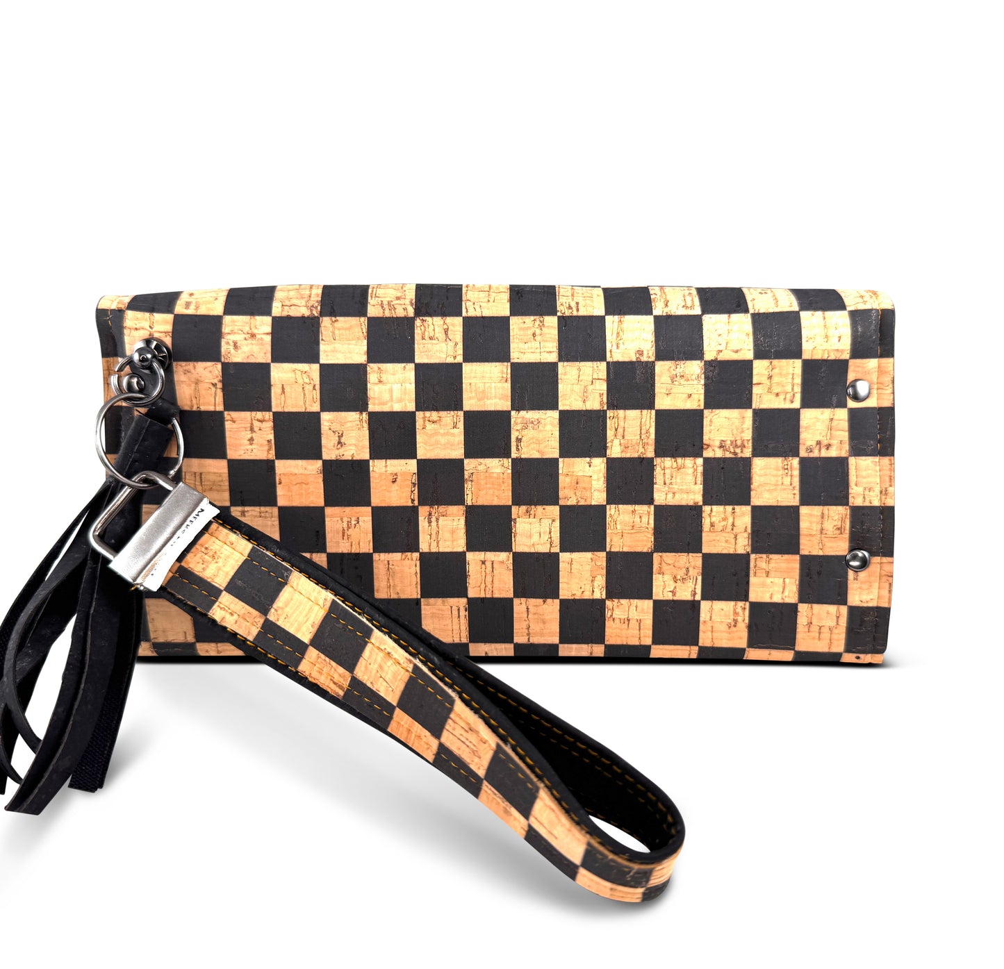 Checkered Print  Franchescia Wallet