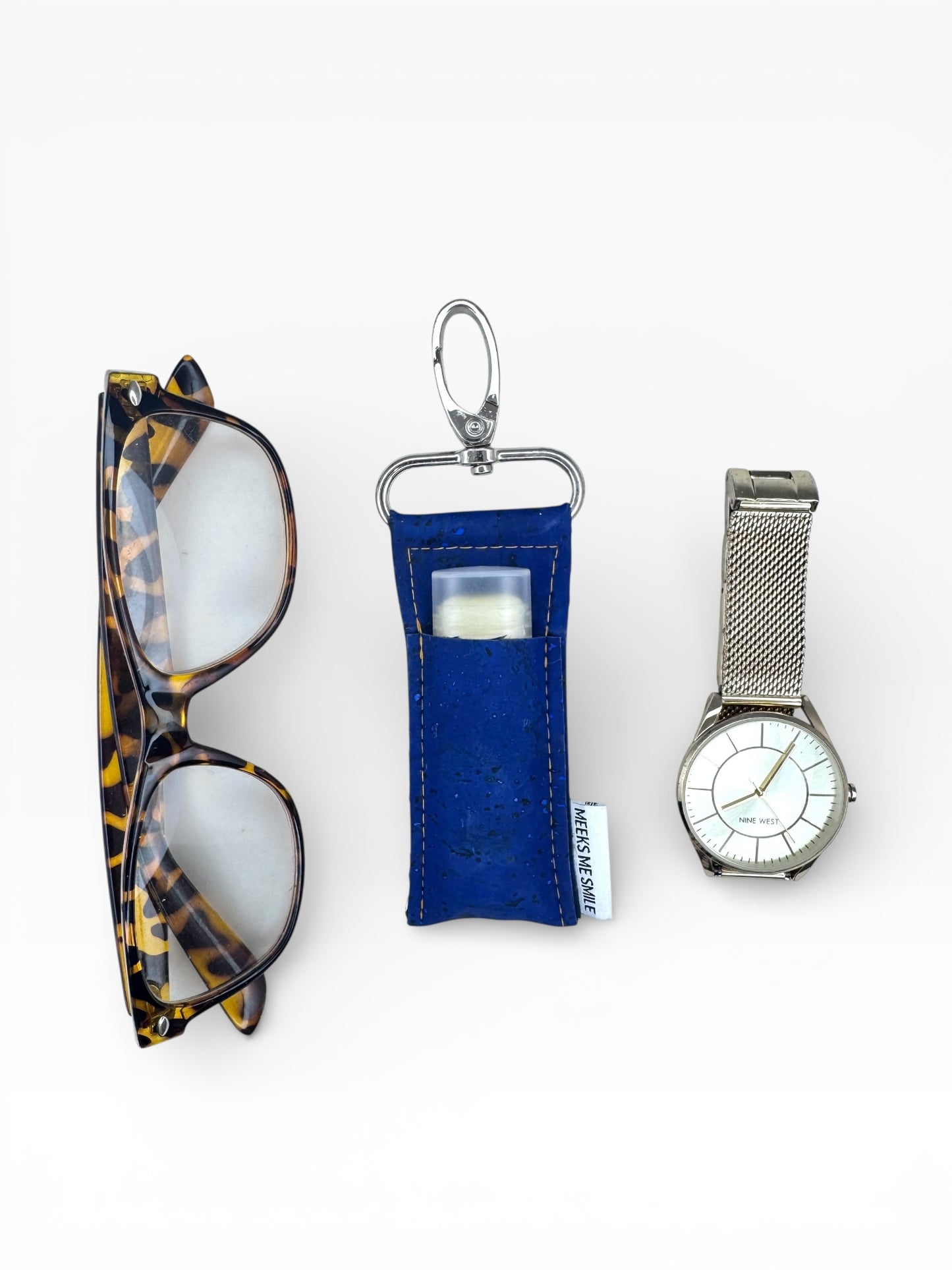 Lip Balm Holder- Cobalt Blue